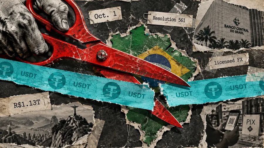 بانک مرکزی برزیل استفاده از استیبل‌کوین در یک مسیر پرداخت بین‌المللی را ممنوع کرد