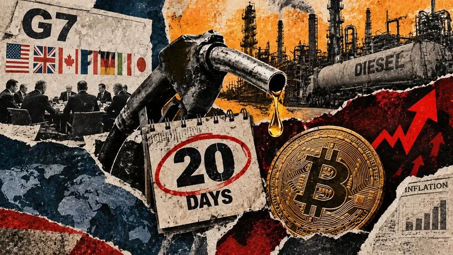 G7 برنامه اضطراری دیزل را در ۲۰ روز آزاد می‌کند؛ بیت‌کوین تورم را کم می‌کند