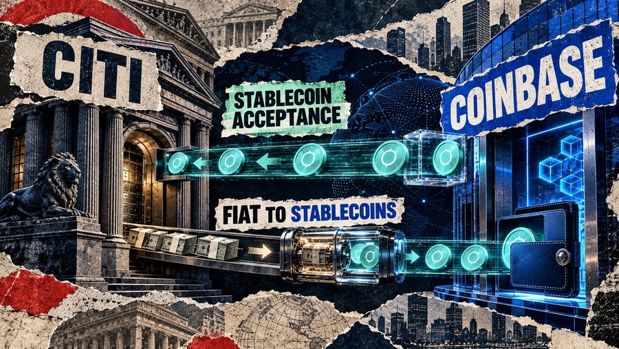 Coinbase زیرساختهای Citi را برای تبدیل خودکار فیات به استیبلکوین فعال کرد