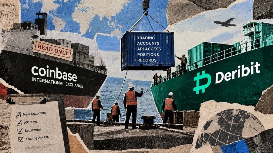 Coinbase تجارت مشتقات بین‌المللی را به Deribit منتقل کرد