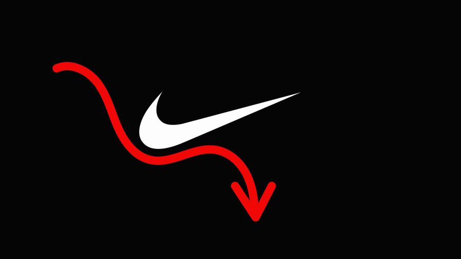 سهام Nike به سطوح سپتامبر ۲۰۱۳ بازگشت؛ سرمایه‌گذاران دچار فشار شدند