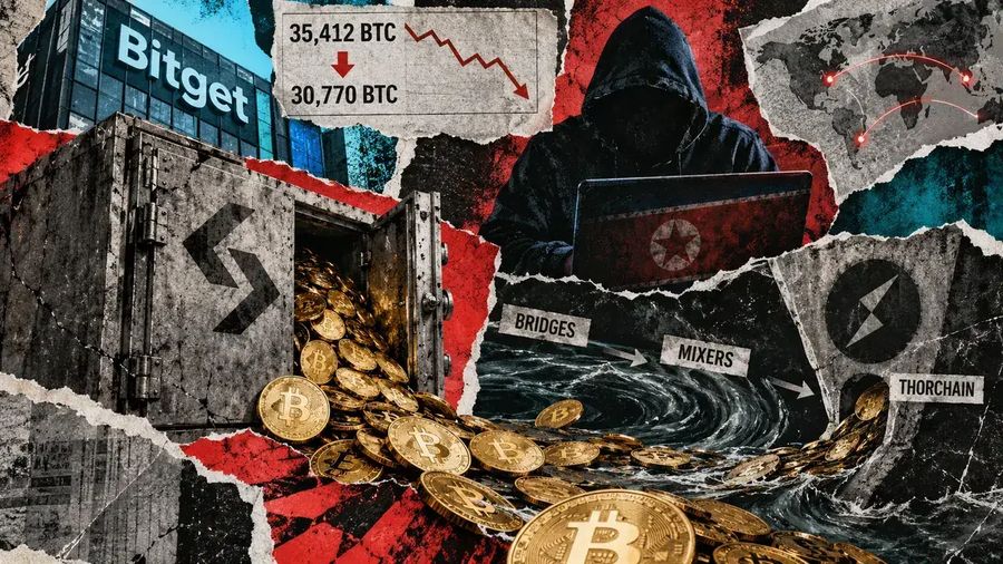 تقریباً ۵۰۰۰ بیتکوین از Bitget خارج شد؛ هکرها شستشوی ۳۸۷ میلیون دلاری را آغاز کردند